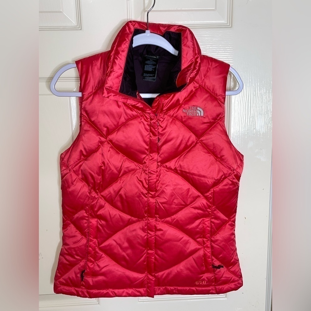 The North Face Women's Aconcagua Vest II Shiny RED - SIZE Small​​​​​​​​​​​​​ - Picture 7 of 11